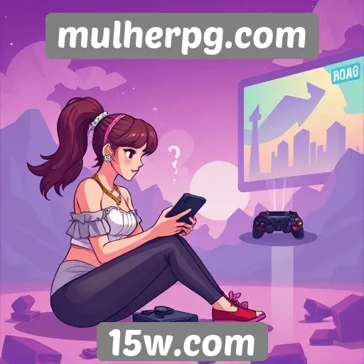 Impacto da comunidade feminina nos jogos de mulherpg.com