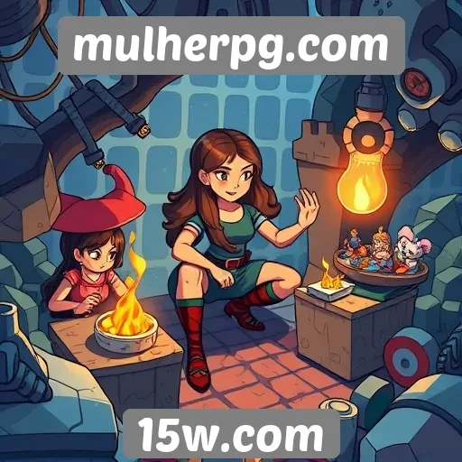 Exploração das mecânicas de jogo em mulherpg.com